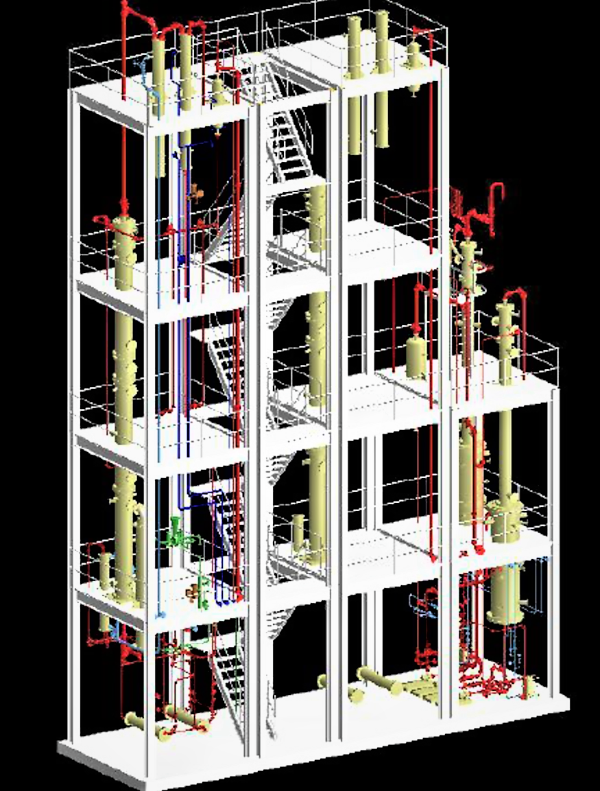 A4硝酸去除有机物羃工艺